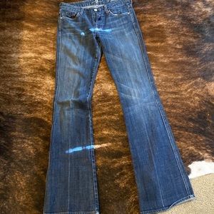 7 for all mankind a pocket bootcut jeans